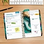 2027 Excello Brands 5.5" x 8" Weekly & Monthly Planner, Paperboard Cover, Teal Gold Marble (ORY27-FSH58-54)~#|#~8C1824BC-EE45-4893-A3738B06856632AD_sc7