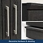 Sauder HomePlus 71"H Storage Cabinet with 12 Shelves, Raven Oak (446898)~#|#~8C1A4189-3EF1-4FC7-95D342A1F89BD2B4_sc7