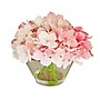National Tree Company 8" Pink Hydrangea Bouquet in Glass Vase (MT81-7HYD20GLPK)~#|#~8C1A59A5-E2F6-42AA-BCB01C027382C833_sc7