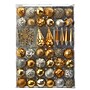 Nearly Natural Holiday Shatterproof Bronze Christmas Tree Ornament Box Set, 52/Set (D1003-BZ)~#|#~8C1AB376-0203-4795-9E9F11142FFA0501_sc7
