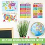 Hadley Designs 17" x 11" Colorful Preschool Educational Posters For Toddlers, Laminated, 16/Set (HDDX004ACAK4L)~#|#~8C1D9B5B-DF10-467C-85E11EC207716FDA_sc7