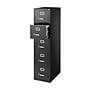 Staples Commercial 5-Drawer Vertical File Cabinet, Letter Size, Lockable, 63.98"H x 14.9"W x 26.5"D, Black (59589/25432)~#|#~8C20C5EF-6761-4351-8D0EF252B9AF414D_sc7