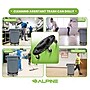 Alpine Industries Round Trash Can Dolly, 500 lb. Weight Capacity Black, 2/Pack (ALP471-32-DOLLY-2PK)~#|#~8C250097-2BC9-41C2-B80A008A0B83A2F4_sc7