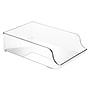 iDESIGN Plastic Stackable Water Bottle Holder, Clear (70036)~#|#~8C276102-B3C5-4BAC-B743380DC9DB2D8D_sc7