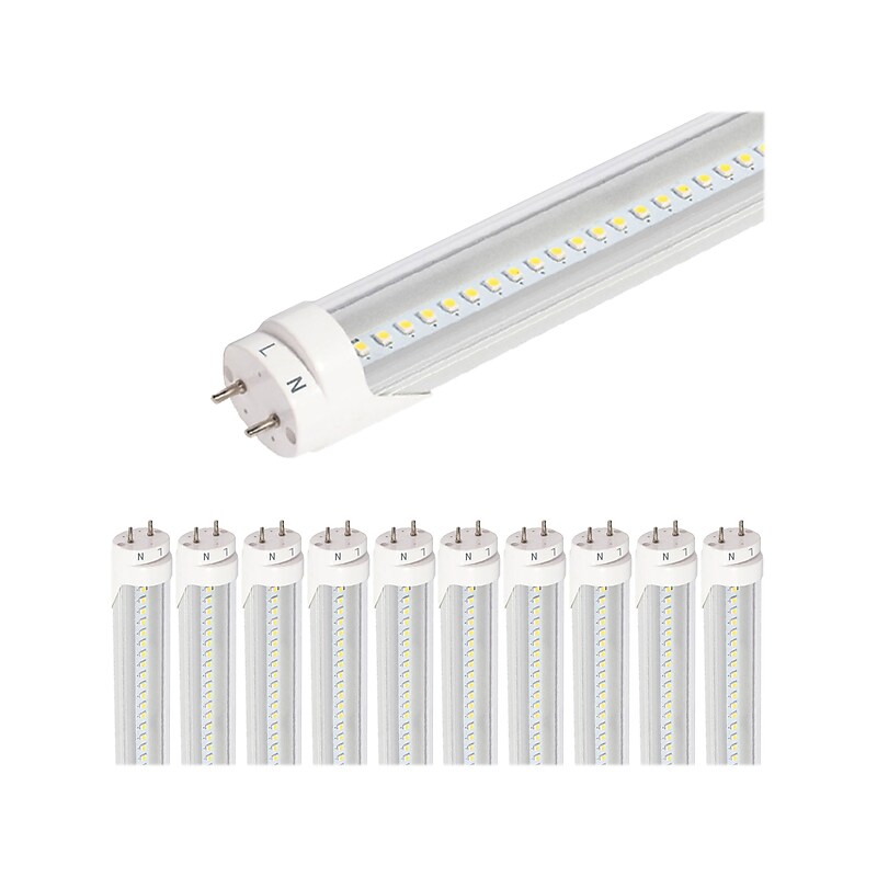 Viribright 18-Watt Daylight LED Ballast Bypass Bulb, 10/Box (518896-10) image 1