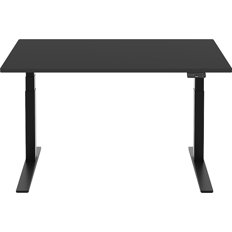 FlexiSpot E7 Pro 60"W Electric Adjustable Standing Desk, Black (E7BPRO6030-B) image 1