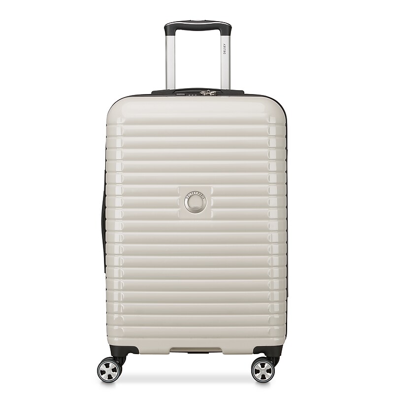 Delsey Cruise 3.0 26.75" Hardside Carry-On Suitcase, 4-Wheeled Spinner, TSA Checkpoint Friendly, Latte (40287982027) image 1