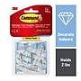Command Damage Free Medium Hook, 2 lb, Clear, 6/Pack (17065CLR-VPES)~#|#~8C2FA268-0BA3-4C35-956D3923496C5506_sc7