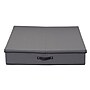 Household Essentials 117 Quart Wreath Storage Container, Fabric, Gray (52584-1)~#|#~8C3474AB-0CE1-423D-825670DB75BABB38_sc7