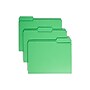 Smead File Folder, 1/3-Cut Tab, Letter Size, Green, 100/Box (12143)~#|#~8C348F7B-806B-45A8-9BAACCF730A23B25_sc7