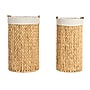 Household Essentials Double Laundry Hamper, Handwoven Water Hyacinth/Cotton, Natural (HE1163)~#|#~8C3BBFE7-8165-4D41-996ACB8019027811_sc7