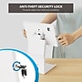 Mount-It! Adjustable Anti-Theft Tablet Kiosk with Printer Shelf, White (MI-3883W_G10)~#|#~8C3D130B-D491-491F-98ACEB702375BEB2_sc7