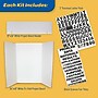 Flipside Tri-Fold Presentation Board Kit, 36" x 48", Corrugated, White, 10/Carton (30832-10)~#|#~8C3D4CBD-B414-4667-9BCEA11986CFC2D9_sc7
