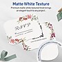Avery Rectangle Flourished Edge Matte Blank Card, White, 100/Box (19479399765)~#|#~8C40000F-0BE2-41C1-9A7834A7A14F19C7_sc7