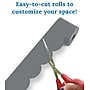 Carson-Dellosa Scalloped Bulletin Board Border, 2.25 x 65, Steel Gray (108539)~#|#~8C40B287-0901-449B-9D88BEE77E6EC67A_sc7