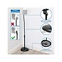 Mount-It! Height-Adjustable Speaker Floor Stand, Black, 2/Pack (MI-1232)~#|#~8C4920B6-251A-41E9-A32B9629A3CA4DC3_sc7