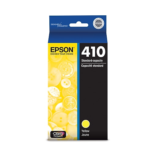 Epson T410 Yellow Standard Yield Ink Cartridge (T410420S) | Staples