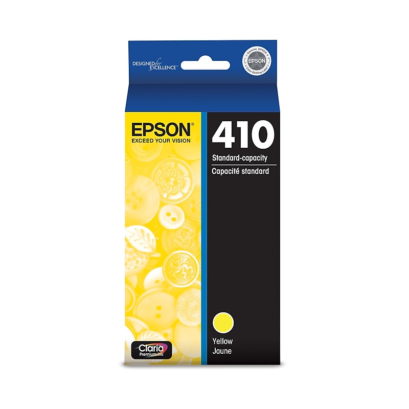 Epson T410 Yellow Standard Yield Ink Cartridge (T410420S) image 1