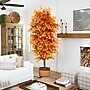 Nearly Natural 9' Autumn Ficus Artificial Fall Tree (T4768)~#|#~8C4EFA13-502D-4E21-AC00CB222092B129_sc7