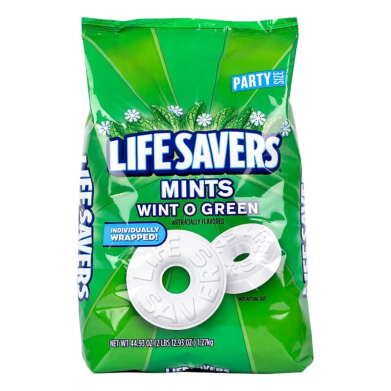 LifeSavers Wint O Green Mints, 44.93 oz. (220-00017) image 1