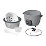 Starfrit SRFT024739 10-Cup Electric Rice Cooker with Ceramic Pot, Gray~#|#~8C501F01-F676-4526-AFEDC4C5EEA2658B_sc7