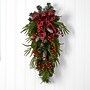 Nearly Natural Holiday Christmas Pine Cones, Berry and Bells Swag, 24" (W1279)~#|#~8C51CFB3-16F7-4C2D-AE20CC5E1EFBACB4_sc7