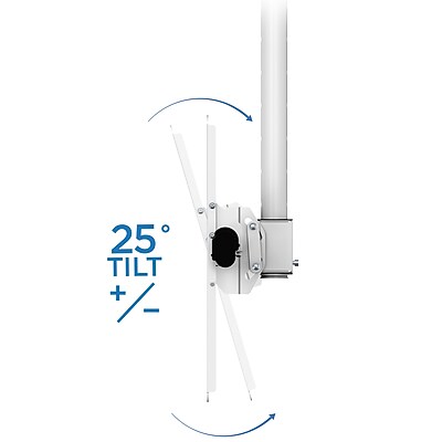 Mount-It! Full Motion Height Adjustable Ceiling TV Mount