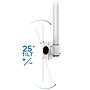 Mount-It! Full Motion Long Extension Ceiling TV Mount for 32"to 70" TVs up to 110 lbs., White (MI-509LWHT)~#|#~8C524BAB-859D-4358-B43D49D7A3452D19_sc7