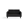 Safco Mirella 54" Vinyl Lounge Settee, Black (1731MRL2BLKBL)~#|#~8C534989-715B-40A3-94F6D2B74A4E34AE_sc7