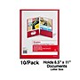 Staples Glossy 2-Pocket Paper Folder, Red, 10/Pack (13374-CC)~#|#~8C5661A8-3EC9-40E9-9EE12881F537C927_sc7