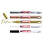 edding 751 Series Oil Based Gloss Paint Marker, Fine Tip, Metallic Colors, 5/Pack (EDD47515999)~#|#~8C5A2937-5372-4F60-818653CC9565FCF6_sc7