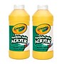 Crayola Portfolio Series Acrylic Paint, Brilliant Yellow, 16 oz., 2/Bundle (BIN204016830-2)~#|#~8C64C122-7957-4BBE-8D08518FF9F4AEFC_sc7