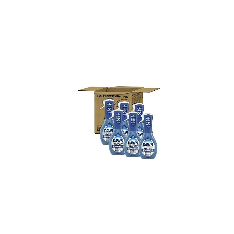 Dawn Professional Heavy Duty Powerwash Dish Soap Spray, 16 fl. oz., 6/Pack (12300CT) image 1