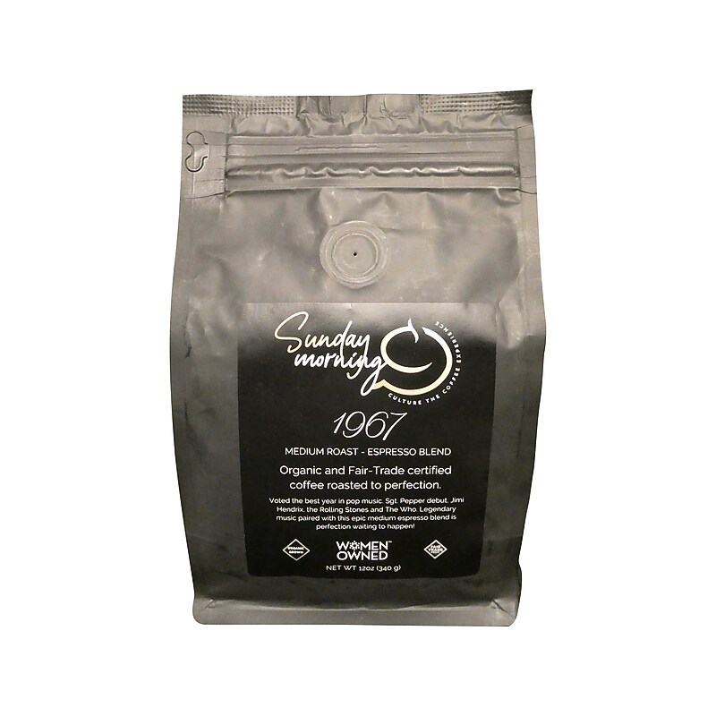 Sunday Morning Coffee 1967, Medium Roast, 12 oz. (SK-LYWJ-OX88-1967) image 1