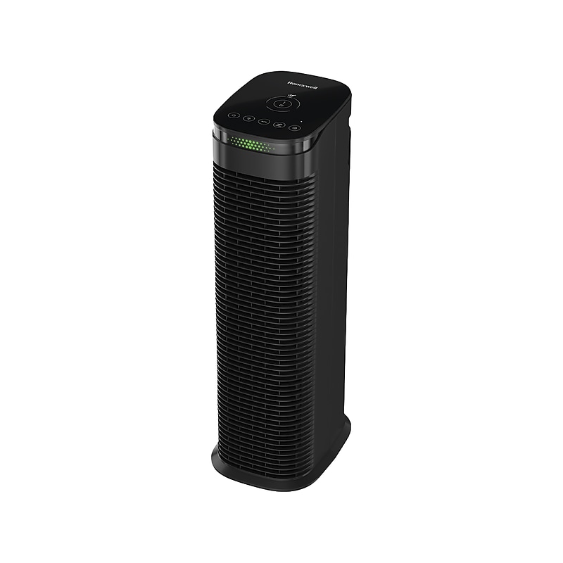 Honeywell InSight Energy Star True HEPA Tower Air Purifier, 4-Speed, Black (HPA180B) image 1