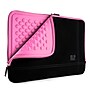 SumacLife 13" Laptop Sleeve, Black/Pink (NBKLEA672)~#|#~8C7374AB-D940-40FC-9AD88401664729D9_sc7