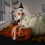 National Tree Company 12" Skeleton Sitting on Pumpkin (PG11-21106)~#|#~8C752384-7593-42C6-85412CAA926EF579_sc7