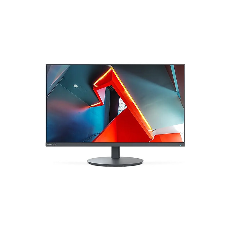 Sharp MultiSync 24" FHD IPS 75Hz Desktop Monitor, Built-In Speaker, Height Adjustable, , Black (DD-E244FL) image 1