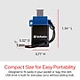 Verbatim Store 'n' Go Dual 64GB USB 3.2 Type A/C Flash Drive, Black/Blue (VTM99155)~#|#~8C79DF23-ABE0-4E3A-A3D5F6749096F58B_sc7