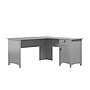 Bush Furniture Salinas 60"W L Shaped Desk with Storage, Cape Cod Gray (SAD160CG-03)~#|#~8C7CF013-A7B7-42CA-99240DA6B408C35F_sc7
