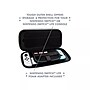 4Gamers Hard-Shell Premium Travel Case, Nintendo Switch Compatible, Black/White (SWL-01BLK-WHT-4G)~#|#~8C7F1090-1426-4B8E-A7B6C63D35F5A083_sc7