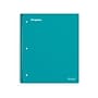 Staples Premium Poly 5-Subject Notebook, 8.5" x 11", College Ruled, 200 Sheets, Teal (ST58320D)~#|#~8C815338-EFFC-4CF6-B1B74B2C9B7AA027_sc7