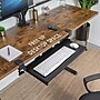 Mount-It! Adjustable 24"W Clamp-On Keyboard and Mouse Tray, Black (MI-7180)~#|#~8C82894C-9E28-409F-A8DEB3C9EEB8EBB1_sc7