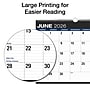2026-2027 Excello Brands Large Print 12" x 15" Academic Monthly Wall Calendar, Black (WC-AY26-1215-BK)~#|#~8C89975A-B899-40F4-AB4CB6E261F40034_sc7