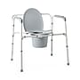 Guardian Bariatric Commode, Fixed Arms, Back Bar, Steel Frame, 650-lb. Capacity (G1-201LBX1)~#|#~8C8B2EB5-E95B-49E9-A4683134C37D5F78_sc7