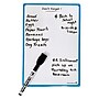Charles Leonard Don't Forget Magnetic Laminate Dry-Erase Whiteboards, 6.25" x 9", 12/Box (CHL35600ST)~#|#~8C8B6B79-BC7E-46CB-BB94CF1E4B2D6BD0_sc7
