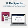 Adams 2025 1099-MISC Tax Forms Kit, 4-Part,  2-Up, A, 1, B & 2, 12/Pack (STAX512MISC-25)~#|#~8C8E1F35-C66D-43CA-94FC76BC31C5EEA1_sc7