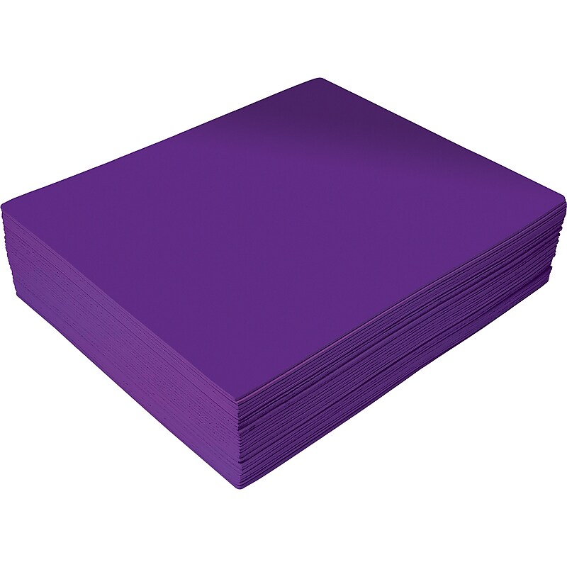 Better Office EVA Foam Sheet, Purple, 30/Pack (01214) image 1