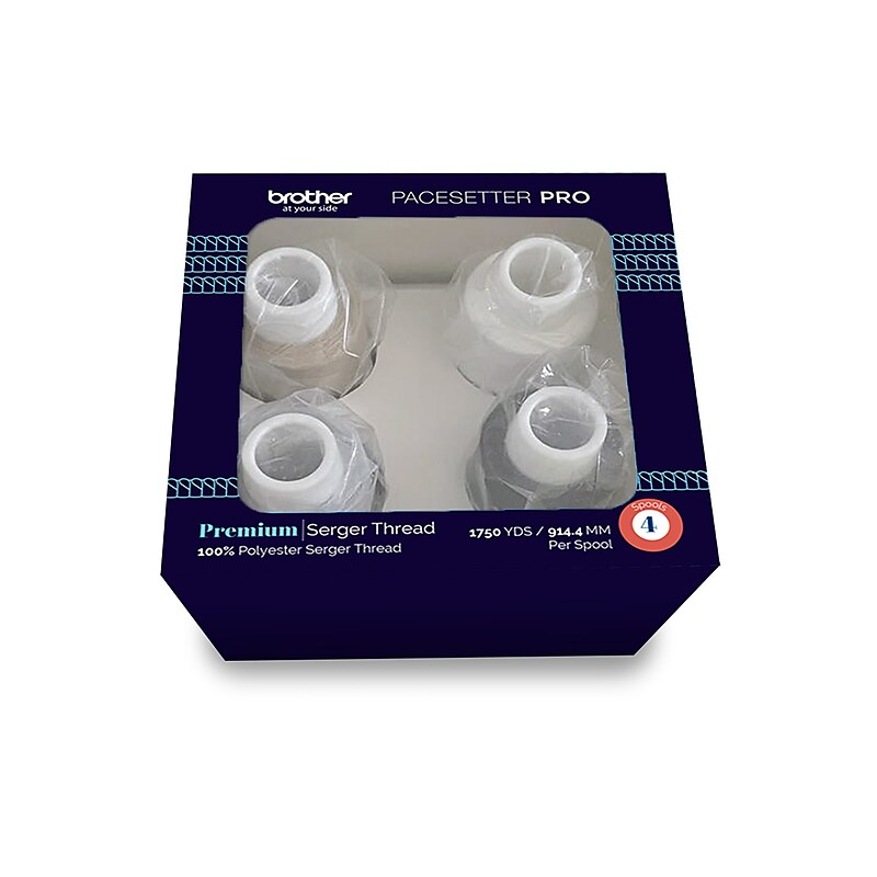 Brother Pacesetter Pro Premium Serger Thread, 4/Pack (ETSERGSTR) image 1
