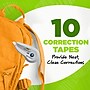 BIC Ecolutions Wite-Out Brand Correction Tape, White, 10/Pack (WOET10-WHI)~#|#~8C9DB300-04A7-4FF4-82985DA62AB45220_sc7